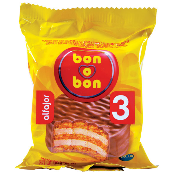 Bon O Bon Alfajor 3 Triple X 60G