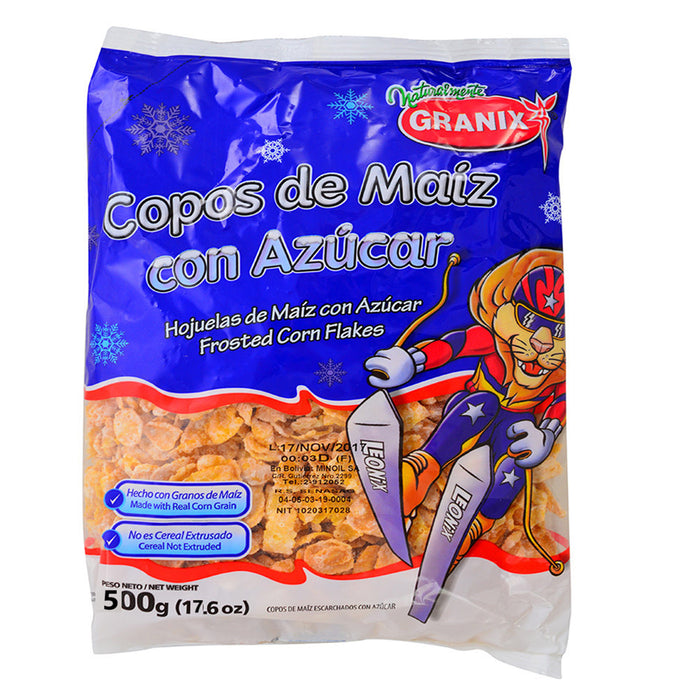 Granix Copos De Maiz Con Azucar Bolsa X 500G
