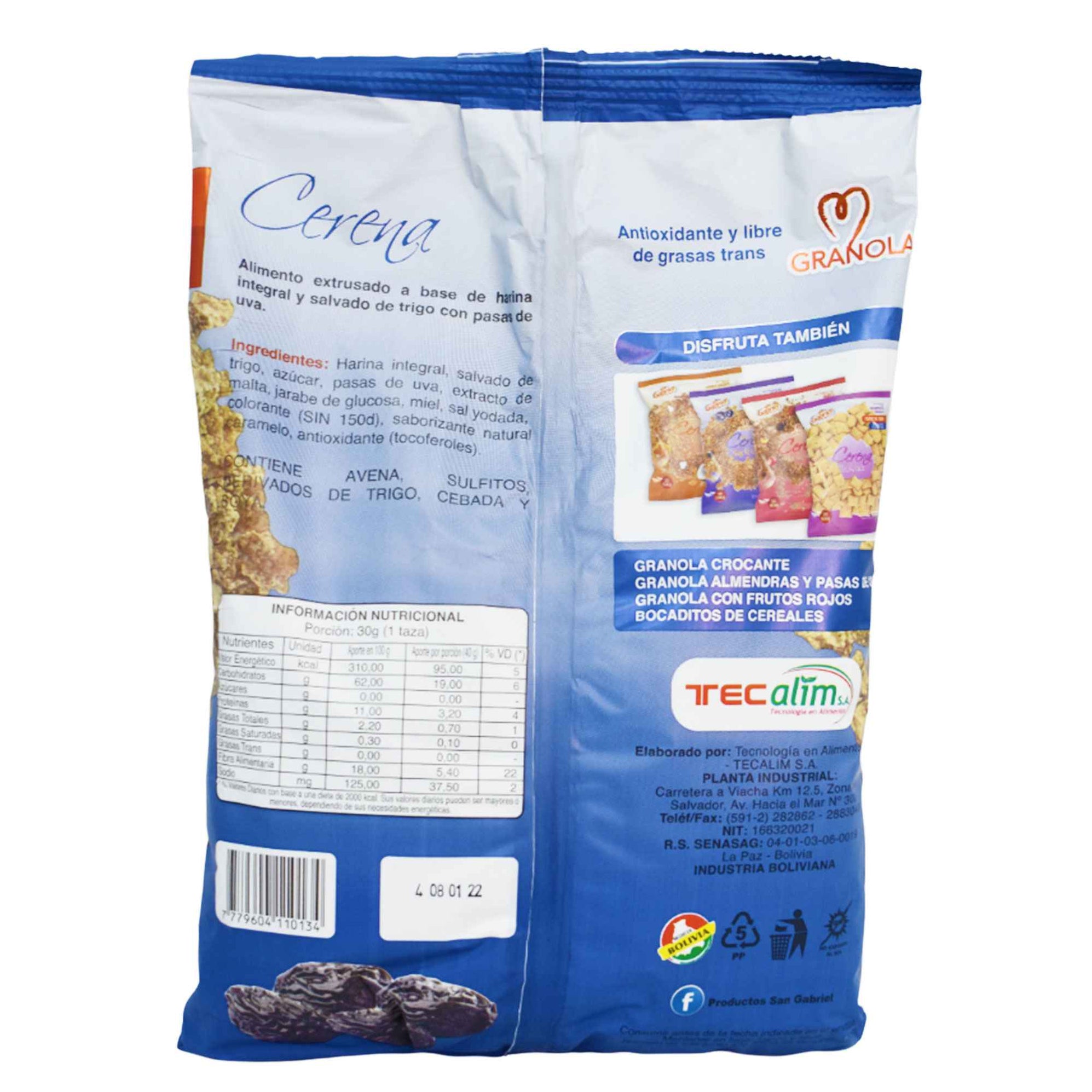 Granix Fibra Total Con Pasas X 200G — Amarket