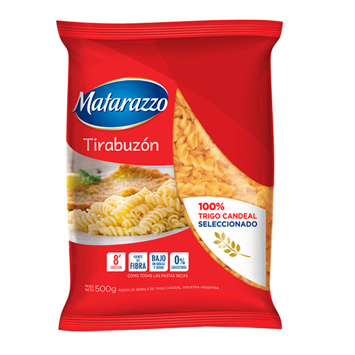 Matarazzo Pastas Tirabuzon Espiral X 500G