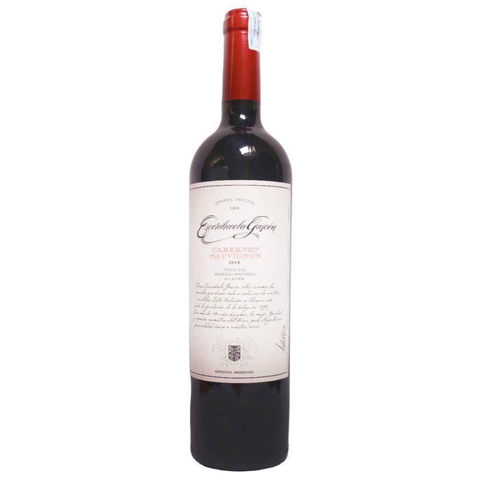 Vino Tinto Escorihuela Gascón Cabernet Sauvignon X 750Ml
