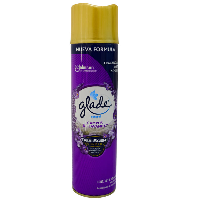 Ambientador Aerosol Glade Campos De Lavanda X 360Ml