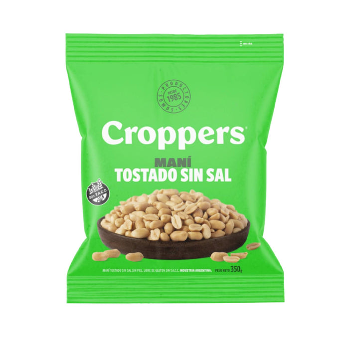 Mani Tostado Croppers Sin Sal X 350G