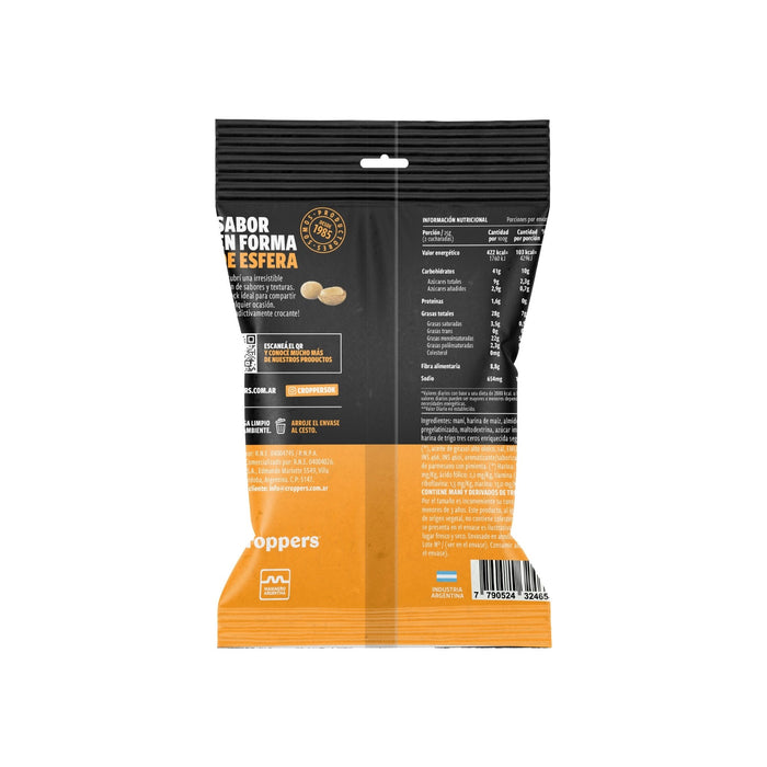 Mani Croppers Crocante Parmesano Y Pimienta X 85G
