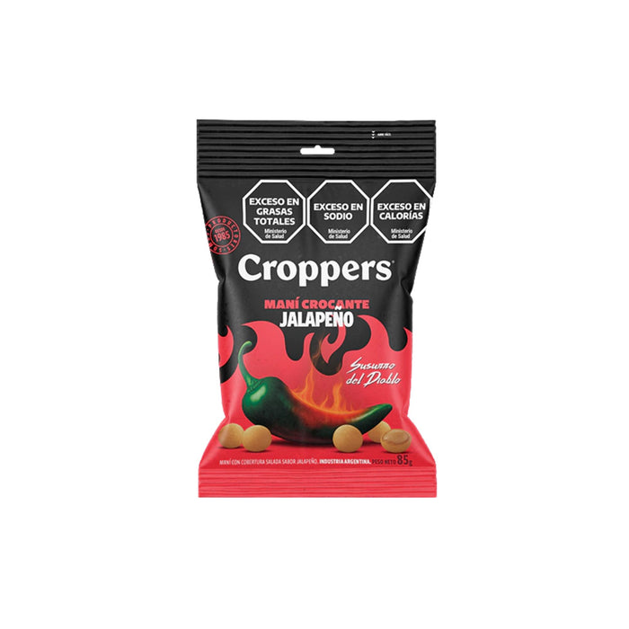 Mani Crocante Croppers Sabor Jalapeño X 85G