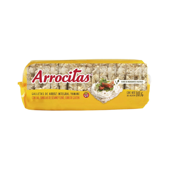 Galletas De Arroz Arrocitas Con Sal X 101G