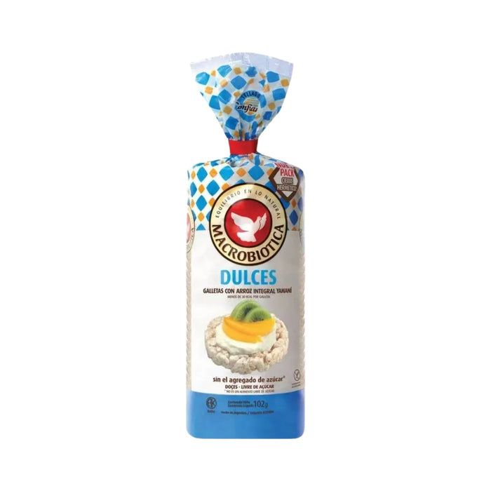 Galletas De Arroz Macrobiótica Dulces X 102G