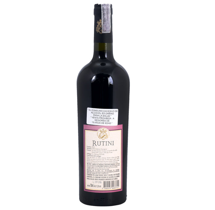 Rutini Cabernet Sauvignon X 750Ml