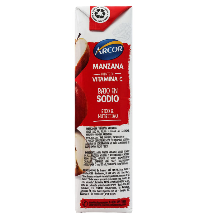 Arcor Jugo Sabor Manzana X 200Ml