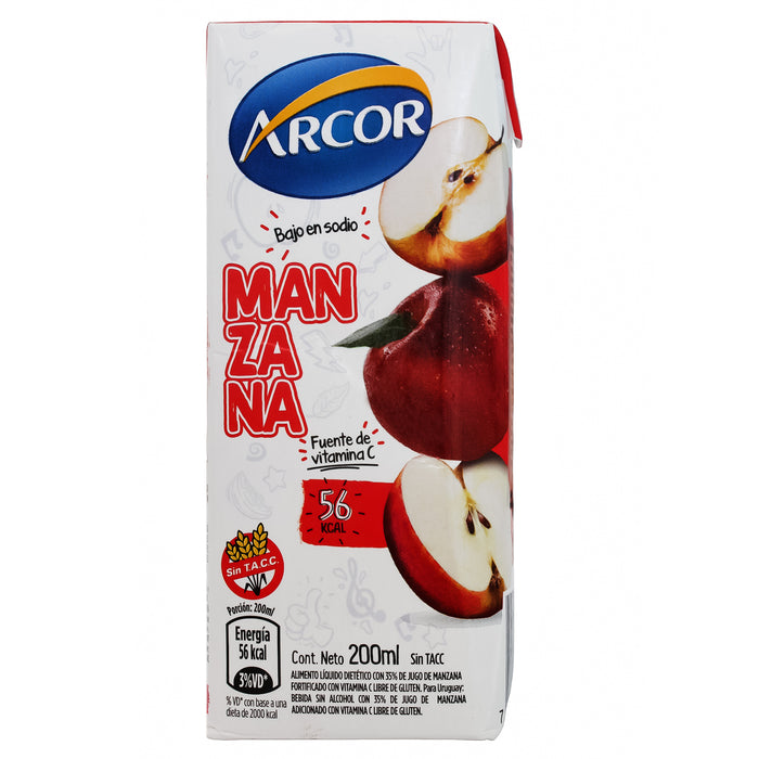 Arcor Jugo Sabor Manzana X 200Ml