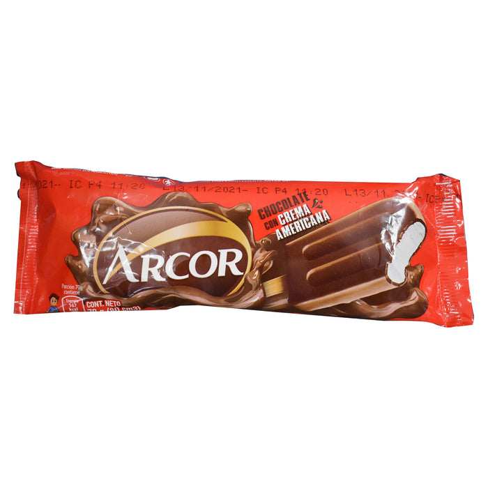 Arcor Helado Sabor Chocolate Con Crema Americana X 70G