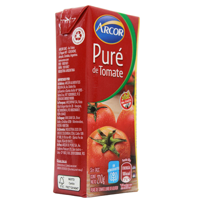 Arcor Pure De Tomate X 210G