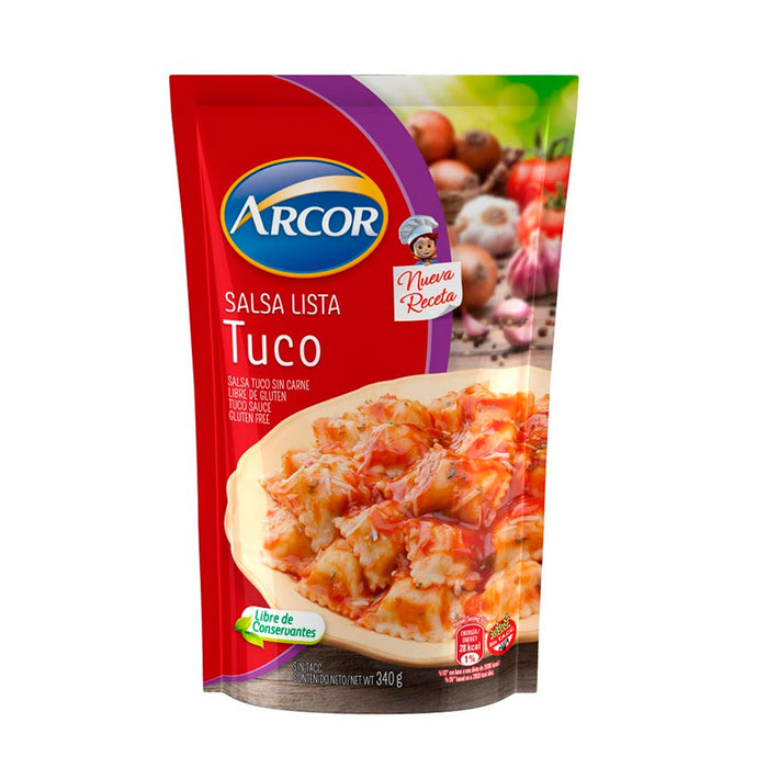 Arcor Salsa Lista Tuco Sin Gluten X 340G