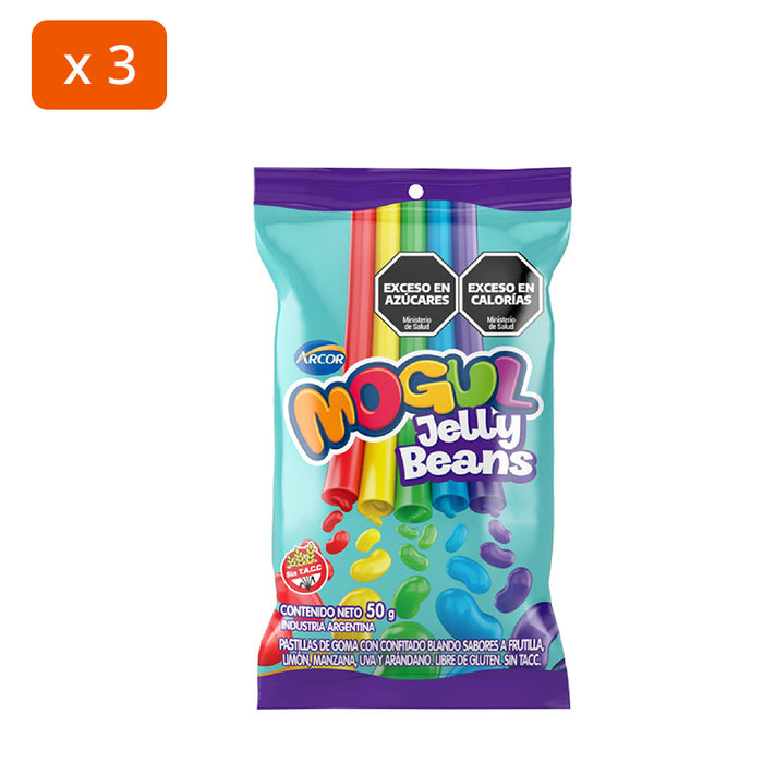Gomitas Confitadas Mogul Jelly Beans X 50G