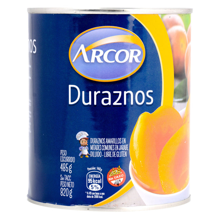 Arcor Durazno Al Jugo X 820G