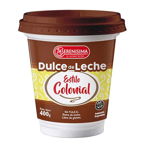 La Serenisima Dulce De Leche Estilo Colonial X 400G