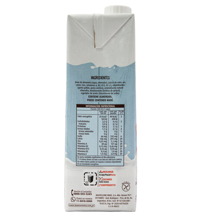 La Serenisima Preparado Vegetal Almendra X 1 L