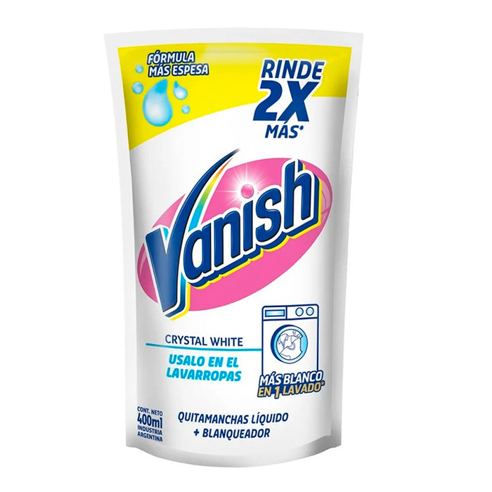 Quita Manchas + Blancura Vanish Crystal White X 400Ml