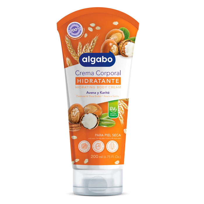 Algabo Crema Corporal Hidratante Avena Y Karite X 200Ml