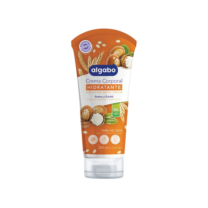 Algabo Crema Corporal Hidratante Avena Y Karite X 200Ml