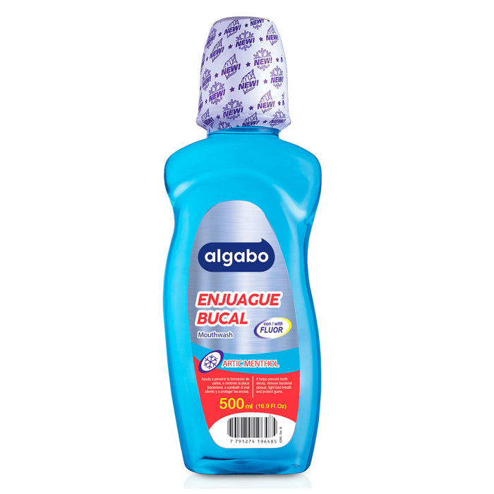 Algabo Enjuague Bucal Artic Menthol X 500Ml