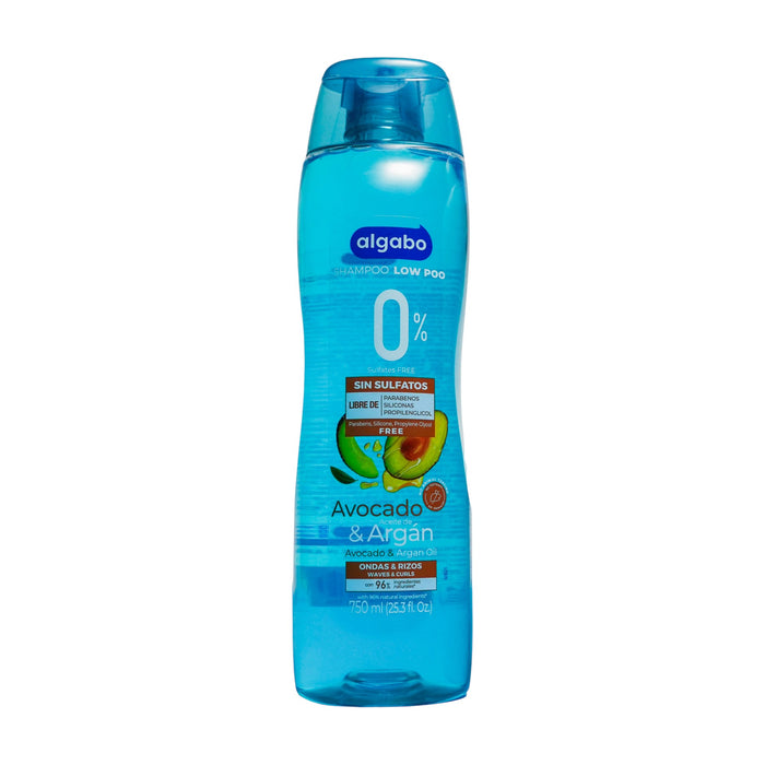 Shampoo Algabo Avocado Y Aceite De Argán X 750Ml
