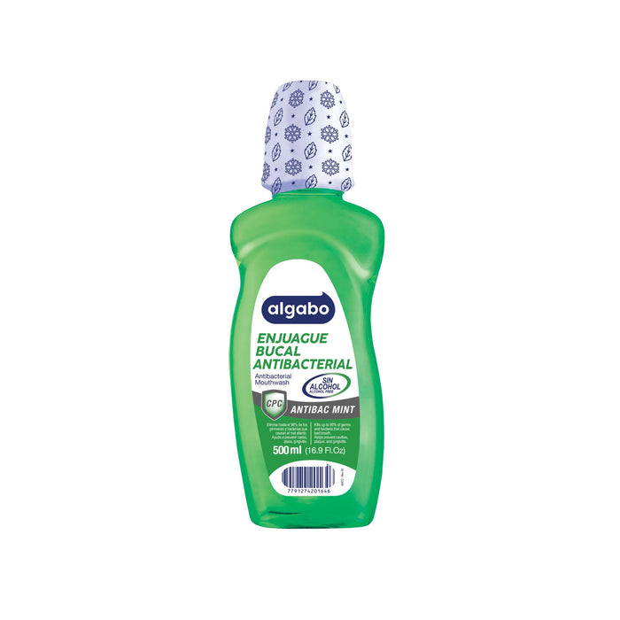 Enjuague Bucal Algabo Antibacterial X 500Ml