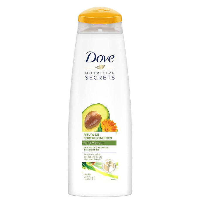 Dove Shampoo Ritual De Fortalecimiento Palta X 400Ml