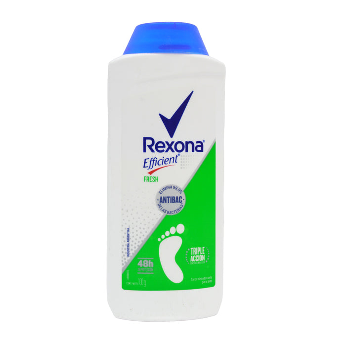 Rexona Efficient Talco Para Pies Fresh X 100G