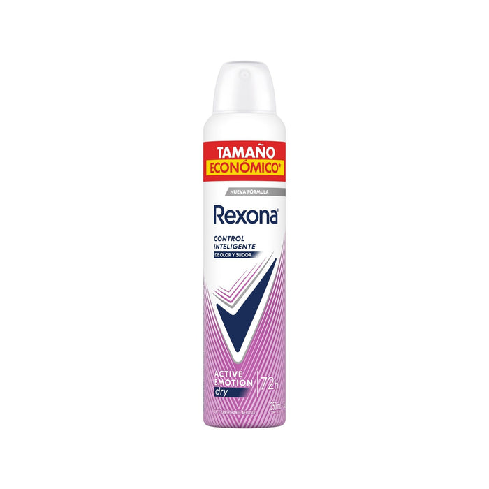 Rexona Women Aerosol 72H Active Emotion Dry X 250Ml