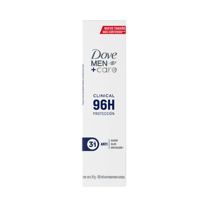 Aerosol Dove Men+Care Clinical 96H 3En1 X 150Ml
