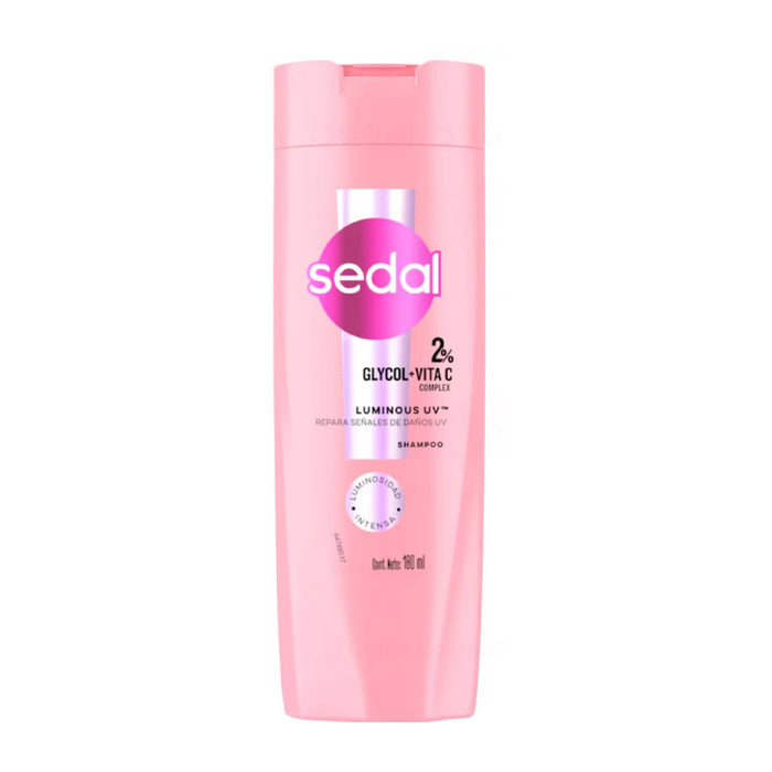 Shampoo Sedal Luminous Uv Glycol + Vita C X 180Ml