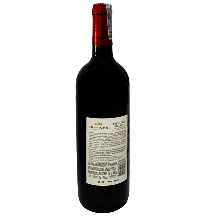 Trapiche Tesoro Malbec X 750Ml
