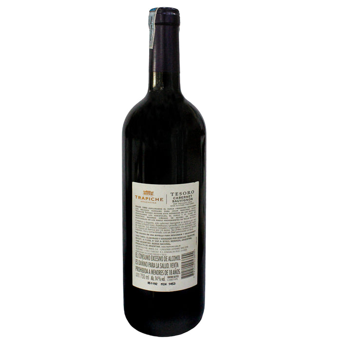 Trapiche Tesoro Cabernet Sauvignon X 750Ml