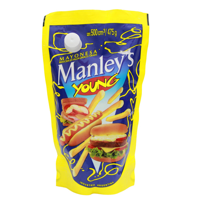 Manleys Young Mayonesa X 475G