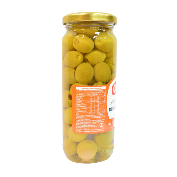 Aceitunas Verdes Descarozadas Cébila En Salmuera X 330G