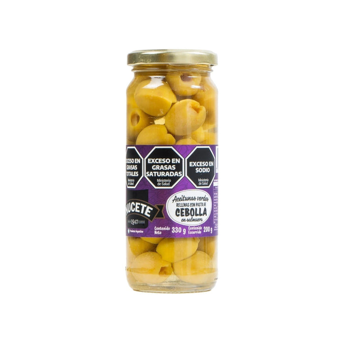 Aceitunas Verdes Nucete Relleno Con Cebolla X 330G