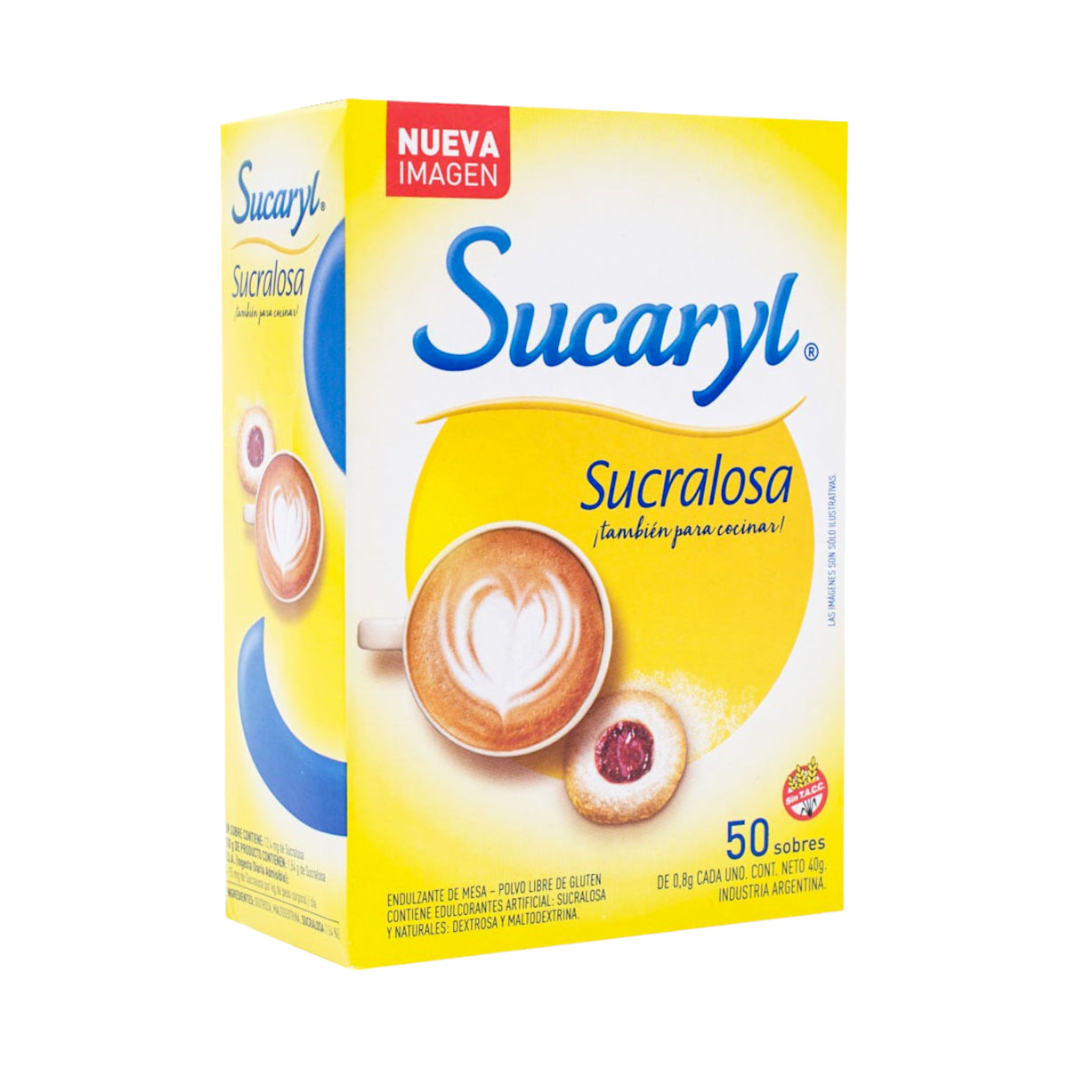 Endulzante Sucaryl Sucralosa Sin Tacc X 50 Sobres — Amarket