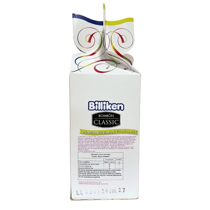 Gomitas Bombones Billiken Frutales Surtidos X 350G