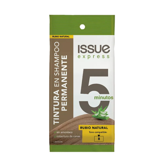 Tintura En Shampoo Issue Express Sachet Tono Rubio Natural