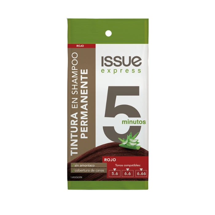 Tintura En Shampoo Issue Express Sachet Tono Rojo