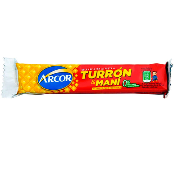 Arcor Turrón Y Maní X 25G