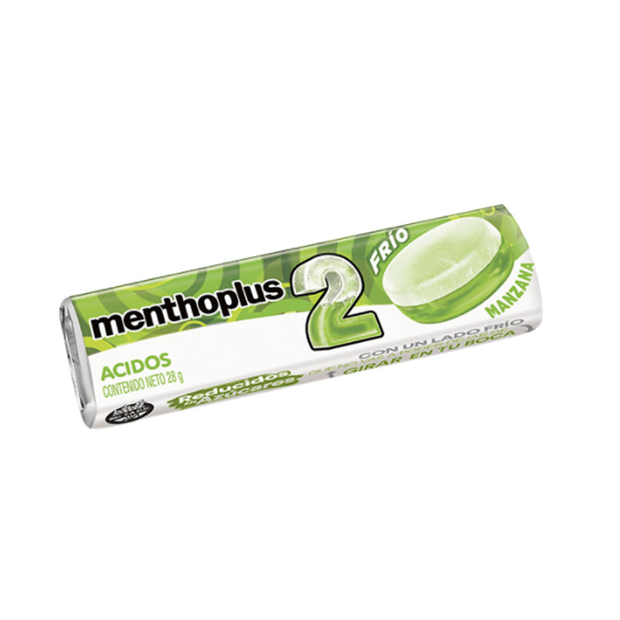 Caramelos Menthoplus 2 Sabor Manzana  X 28 Gr