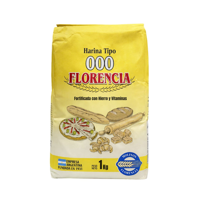 Harina De Trigo Florencia Tipo 000 X 1Kg