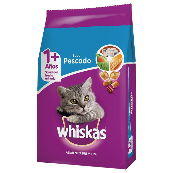 Whiskas Adulto Sabor Pescado De 1 Año Para Adelante X 500G