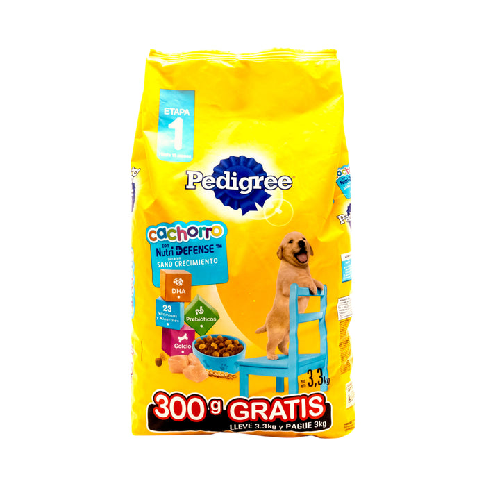 Pedigree Cachorro X 3.3 Kg Sabor Carne Y Pollo