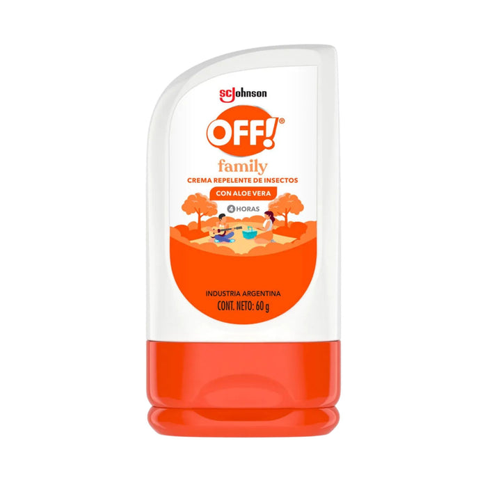 Repelente Off Family Crema Con Aloe X 60G