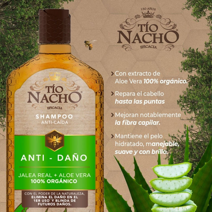 Tio Nacho Shampoo Aloe Vera X 415Ml