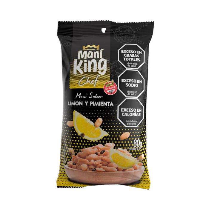 Mani King Chef X 80 Gr Sabor Limon Y Pimienta