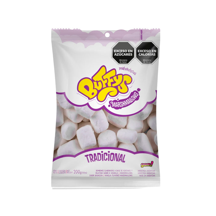 Malvaviscos Buffys Sabor Tradicional Bolsa X 200G